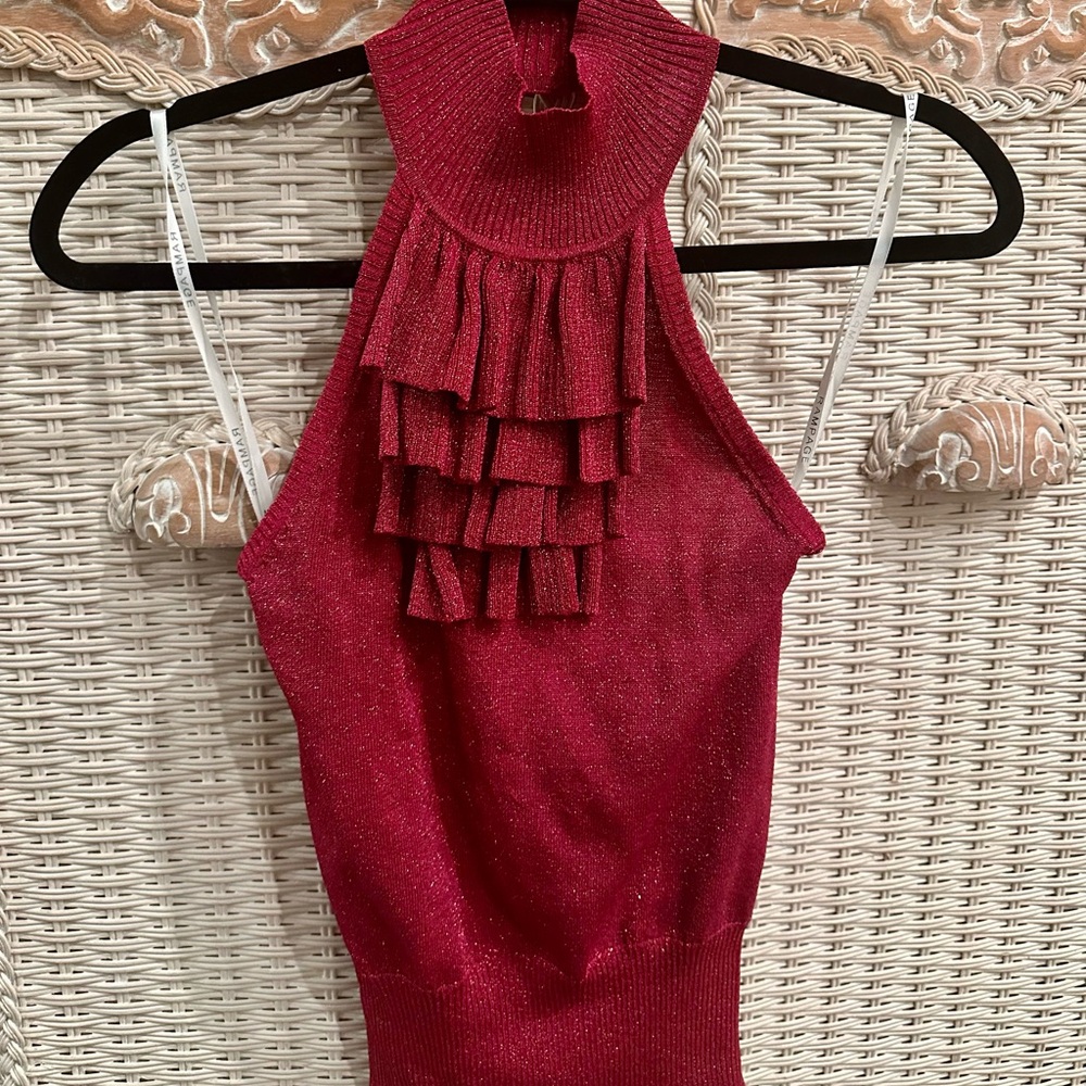 Rampage Knit Halter Top
